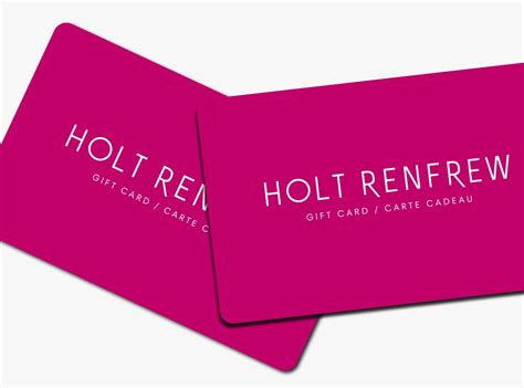 can i use holt renfrew gift card at chanel